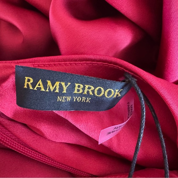 Ramy Brook•Tatiana Satin Halter Gown
NWT•Red Dress - Picture 7 of 7